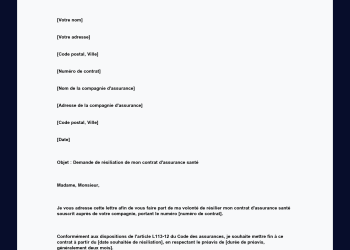 modèle de lettre pour demander le gel des tarifs de votre complémentaire santé en 2026. simplifiez vos démarches avec un exemple clair et prêt à l'emploi.